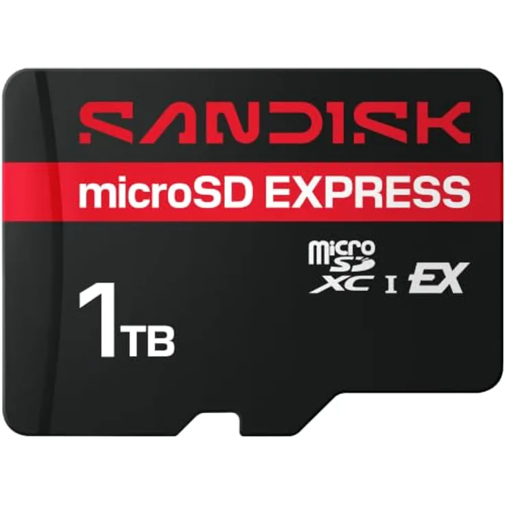SANDISK 1 TB microSD Speicherkarte, PCI Express Gen 3.1 UHS-I