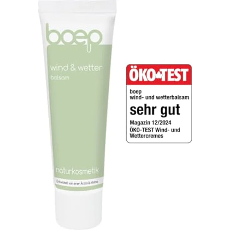 boep Wind und Wettercreme für Babys & Kinder | ÖKO-TEST SEHR GUT | Vegane Naturkosmetik | Kälteschutzcreme für Gesicht und Körper | Wind- & Wetterbalsam (50ml) – Bild 2