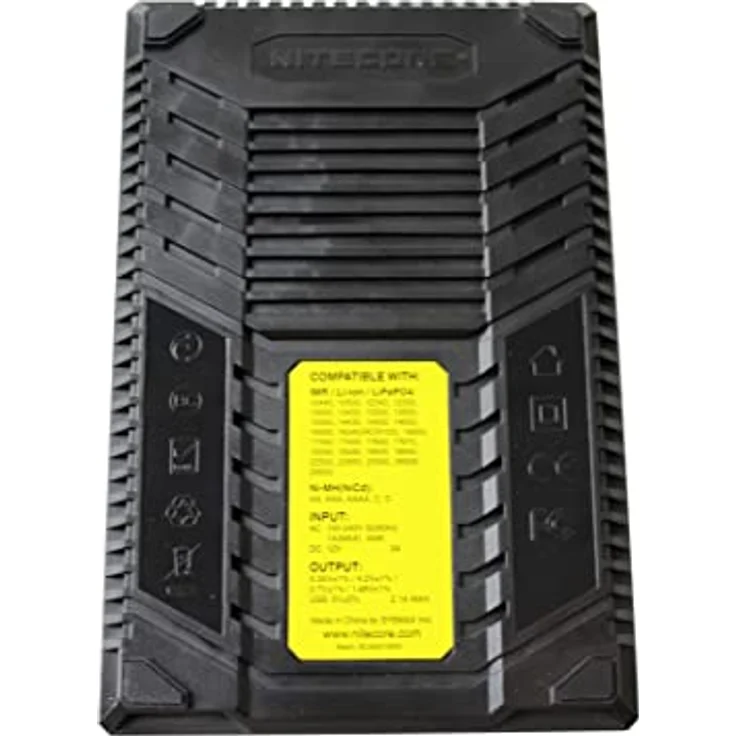 Nitecore SC4 - Profiladegerät für Li-Ion und NiMH Akkus, LCD-Display – Bild 5