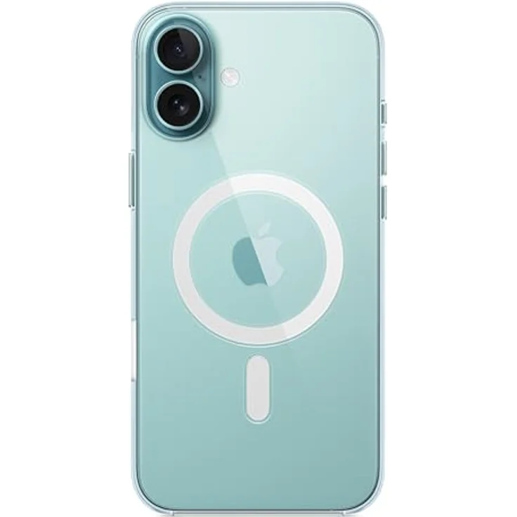 Apple iPhone 16 Plus Clear Case mit MagSafe - Transparentes Schutzcase mit MagSafe-Funktion und Kamera-Steuerung – Bild 2