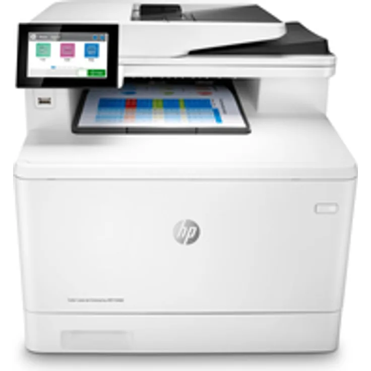 HP Color LaserJet Enterprise MFP M480f - Farbe - Kompakte Größe, Hohe Sicherheit, Beidseitiger Druck, ADF für 50 Blatt - Laser - Farbdruck