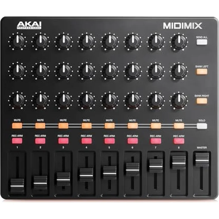 AKAI Professional Midimix - Voll zuweisbarer, portabler MIDI Mixer & DAW Controller – Bild 10