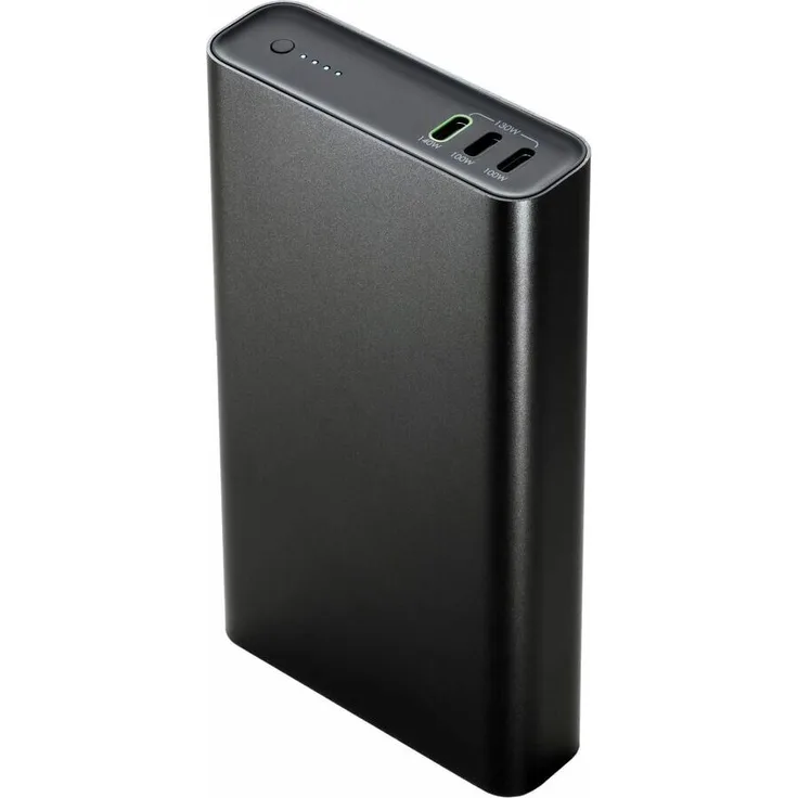 mophie Powerstation Ultra, 25000 mAh Powerbank mit 140W Ladeleistung, Schwarz
