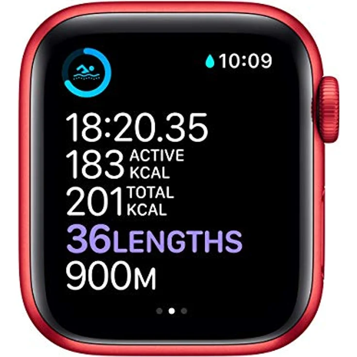 Apple Watch Series 6 (GPS, 40MM), Aluminiumgehäuse (PRODUCT)RED, Always-On-Retina-Display, EKG-App, Blutsauerstoffsensor – Bild 3