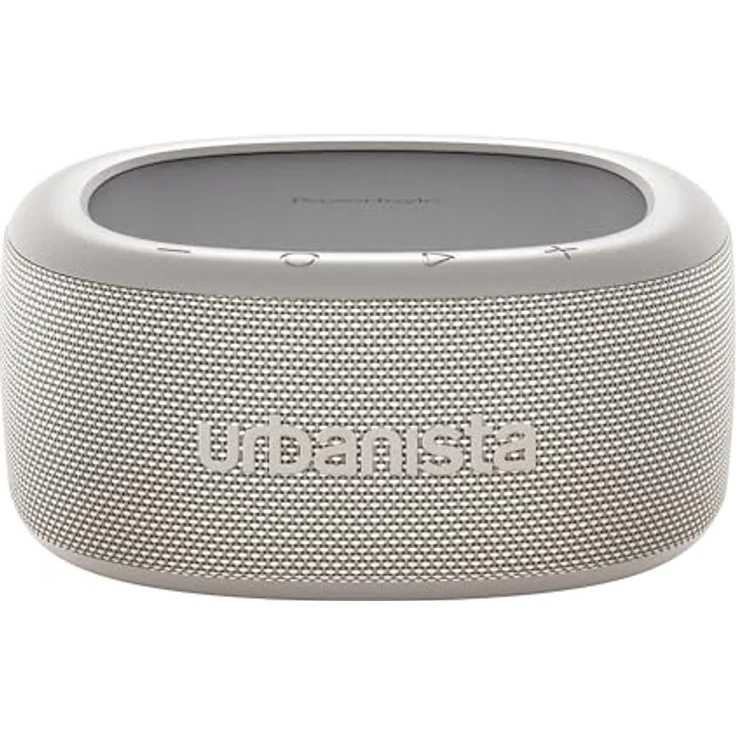 Urbanista Malibu Kabelloser Bluetooth-Lautsprecher, solarbetriebener Lautsprecher mit endloser Wiedergabe, tragbarer Lautsprecher, wasserdicht IPX67, Tastensteuerung, Bluetooth 5.2 Dual Pairing… – Bild 1