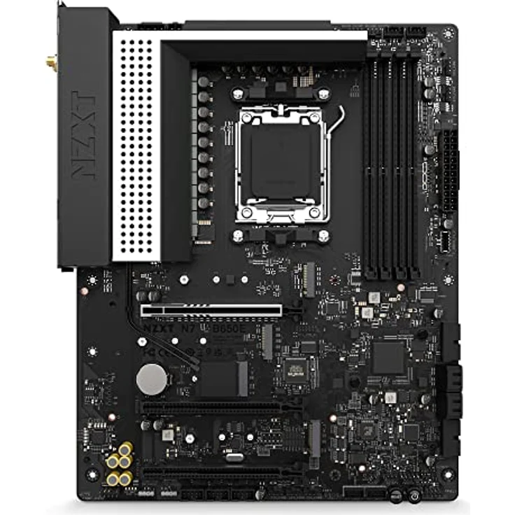 Nzxt N7 B650E White Motherboard – Bild 2