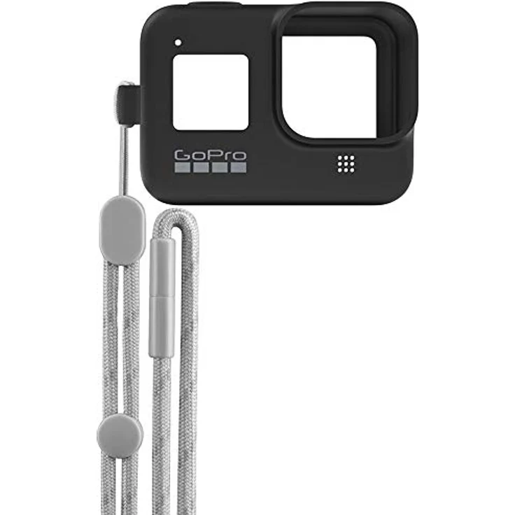 GoPro Hülle + Trageband für HERO8 Black - Blackout (Offizielles GoPro Zubehör) Schwarz – Bild 5