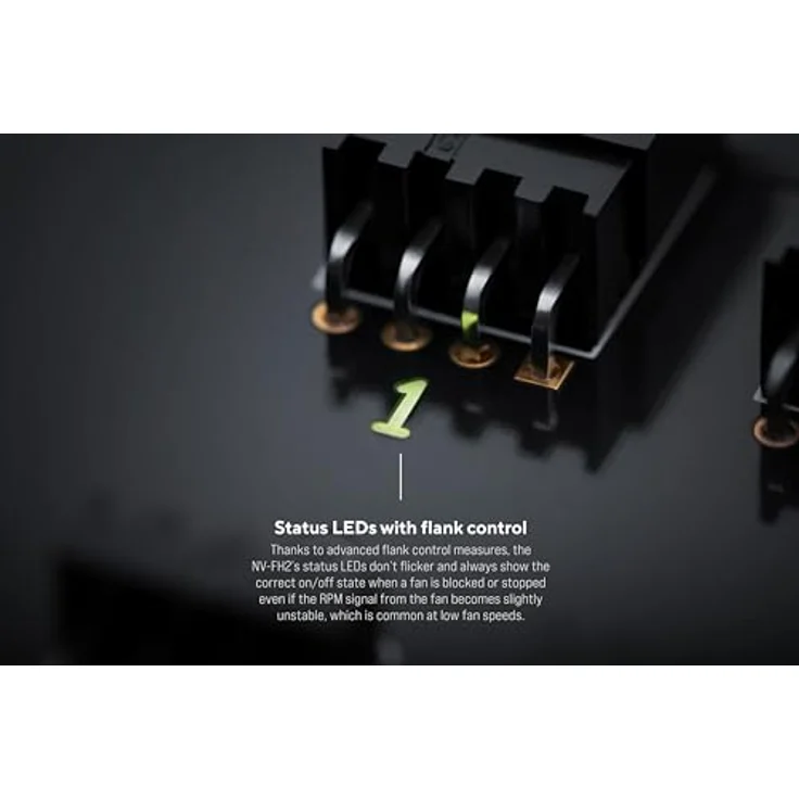 Noctua NV-SPH1, Powered Fan Hub-Set für bis zu 8 PWM-Lüfter, inkl. 24W Netzteil mit EU/UK/US Adapter – Bild 6