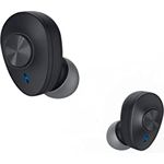 Hama Bluetooth Kopfhörer „Freedom Buddy“ (True Wireless, TWS, In Ear Kopfhörer, Wireless Kopfhörer, kabellos, Bass Boost, Kopfhörer kabellos, Earbuds, Sprachsteuerung, mit Ladebox) schwarz, Klein - Preisvergleich