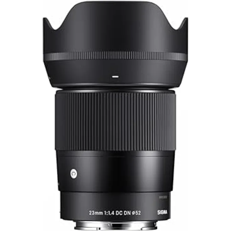 Sigma 23mm F1.4 DC DN Contemporary für L-Mount, Weitwinkel-Objektiv mit hoher Lichtstärke, schwarz