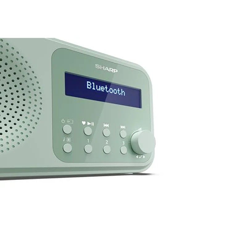 Sharp TOKYO DR-P420 Digitalradio (DAB) mit FM-Tuner, RDS, 20 Stationsspeicher, Bluetooth 5.3, grün – Bild 5