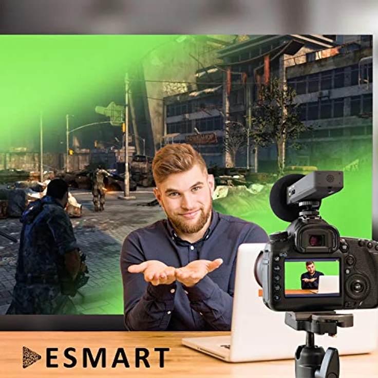 ESMART Expert X-Type Ultralightweight Greenscreen 161 x 93 cm | 70'' – Bild 3