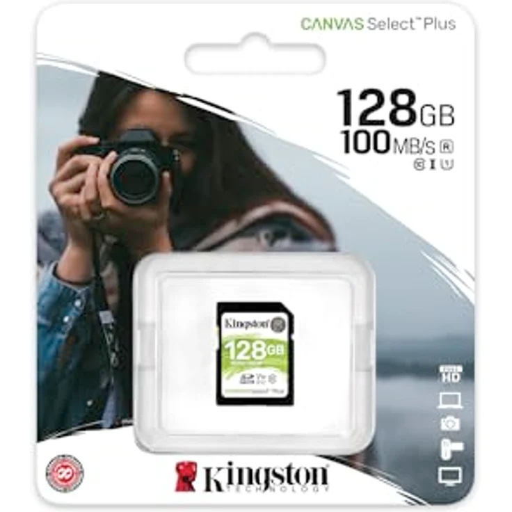 Kingston Canvas Select Plus SD - SDS2-128GB Class 10 UHS-I – Bild 3