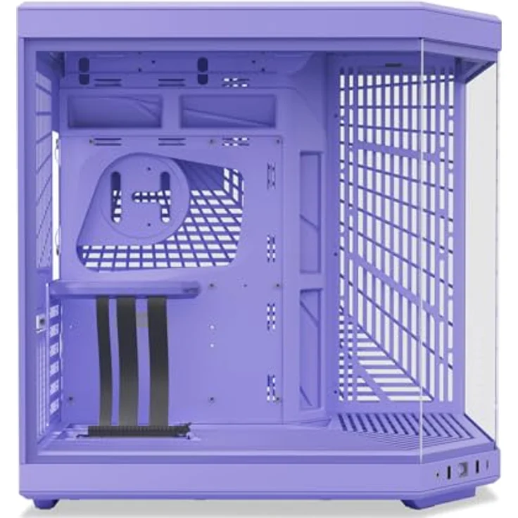 HYTE Y70 Dual Chamber ATX Mid Tower Modernes ästhetisches Gehäuse Taro Milk (E-ATX/ATX/M-ATX/M-ITX) – Bild 3