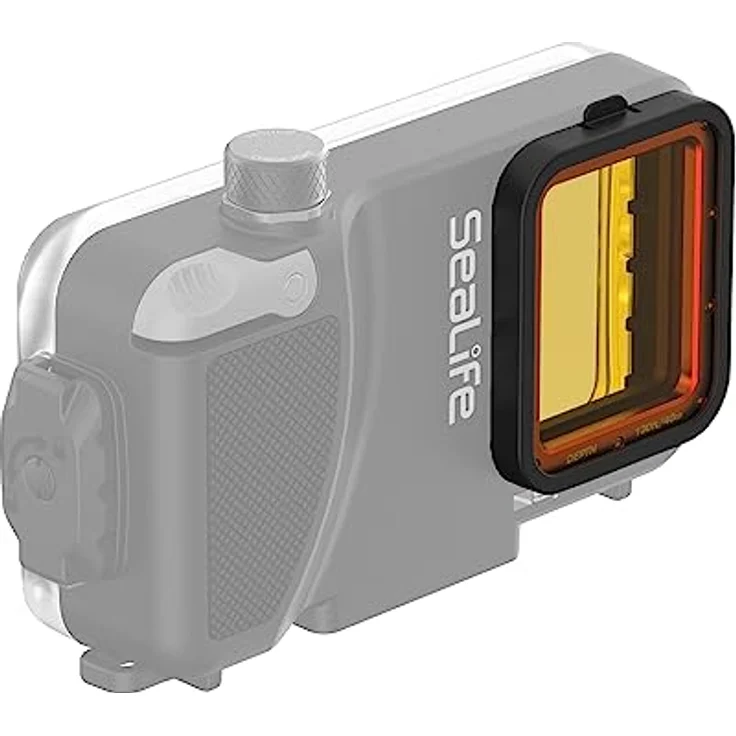 SeaLife SportDiver Farbfilter Gelb (SL40005), Unterwasser Farbkorrekturfilter für Foto- und Videoaufnahmen, optimiert für 3 m bis 18 m Tiefen – Bild 4