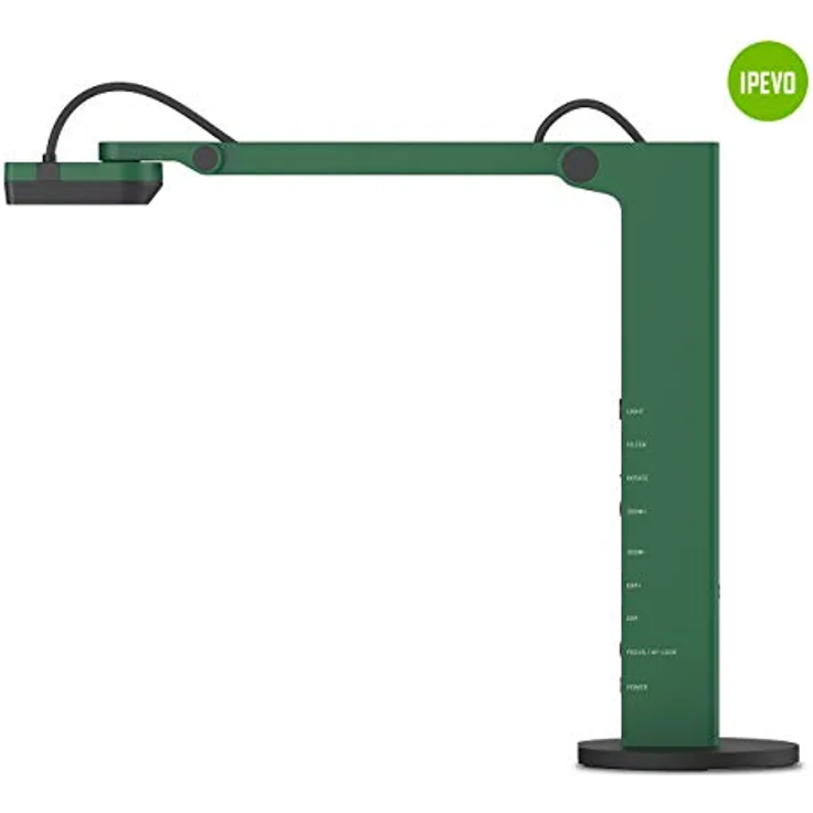 IPEVO VZ-R Dokumentenkamera, 8.0 MP mit HDMI/USB, grün, bis zu 3264 x 2448 Auflösung – Bild 7