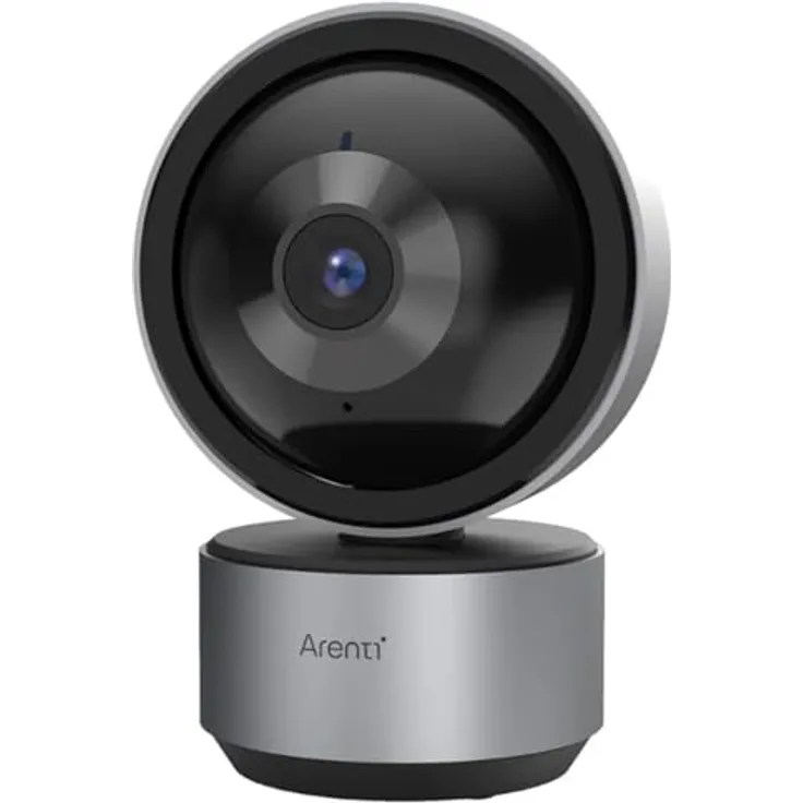 ARENTI DOME1-N, Intelligente 5 MP WLAN-Innenkamera mit 360° Schwenk- und Neigefunktion, Nachtsicht, Zwei-Wege-Audio und KI-basierte Erkennung