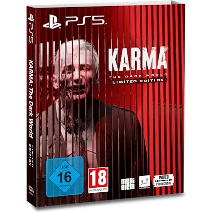 MDM MERIDIEM GAMES KARMA: The Dark World - Limited Edition, PS5-Spiel mit Unreal Engine 5 Grafik, Detektiv-Abenteuer