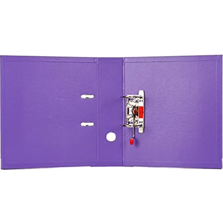 Herlitz Aktenordner maX.file »protect plus« mit Griffloch und Kantenschutz, breit, DIN A4, 8 cm Rückenbreite, Polypropylen, blau – Bild 4
