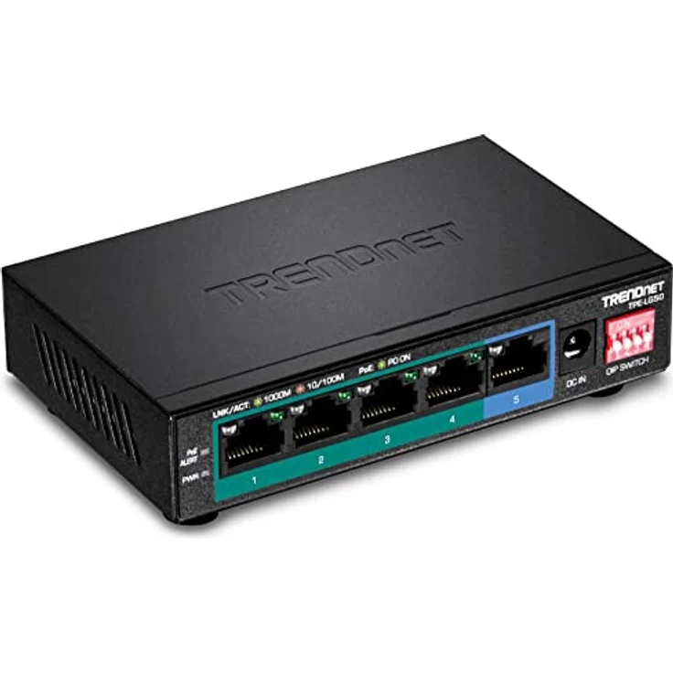 Trendnet TPE-LG50 PoE+ Switch – Bild 2