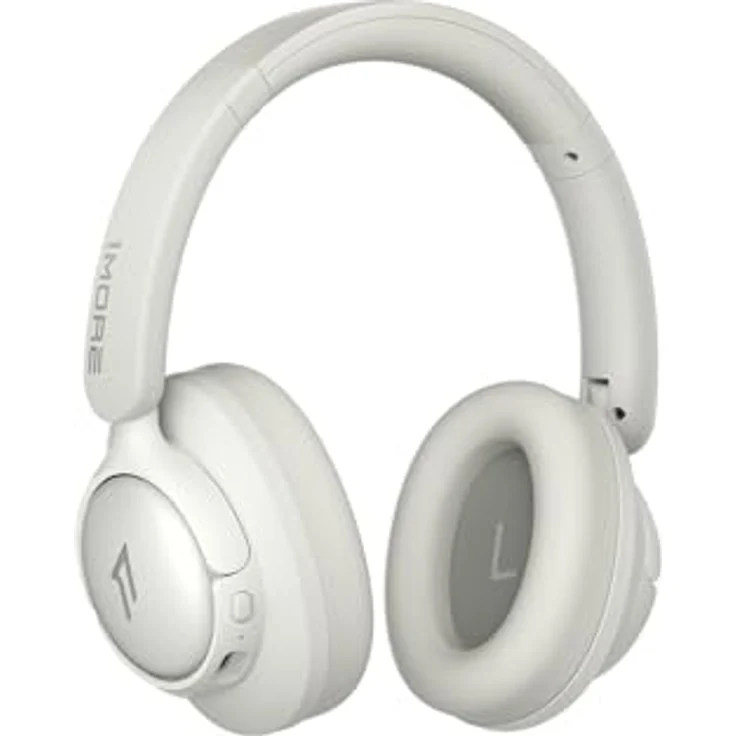 1MORE HQ31, Kabellose Bluetooth Over Ear Kopfhörer mit Hybrid Active Noise Cancelling, 90 Std. Spielzeit, Hi-Res Audio, Räumlicher Klang, Klare Anrufe, Schnellladung, EQ in App – Bild 1