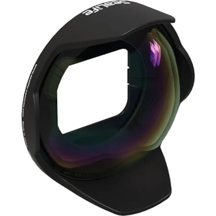 Sealife SportDiver Wide Angle Dome Lens 15cm (SL053), Weitwinkelkonverter für Unterwasserfotografie, Schwarz – Bild 2