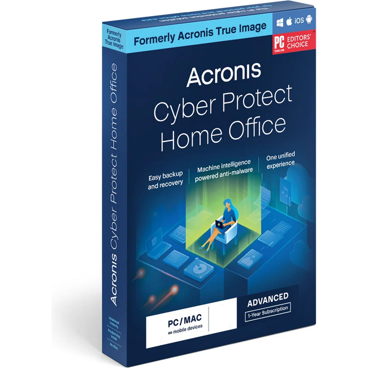 Acronis Cyber Protect Home Office Advanced mit Cloud-Speicher