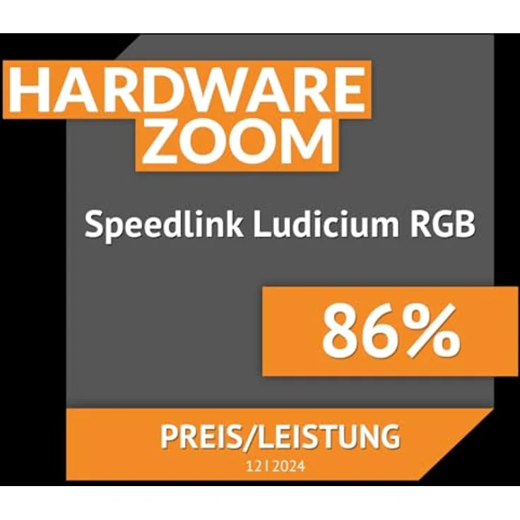 Speed-Link LUDICIUM RGB Rainbow - Gaming Tastatur mit 10 Extra-Tasten, Windows Key Lock und anpassbaren WASD-Tasten, schwarz – Bild 6