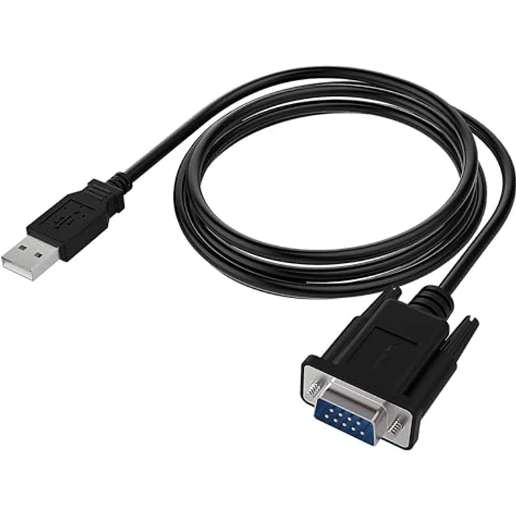 Sabrent Serial - Kabel USB 2.0 zu Seriell (9-polig) DB-9 RS-232 Adapterkabel 6ft(182cm) Kabel [FTDI Chipsatz] (CB-FTDI) – Bild 2