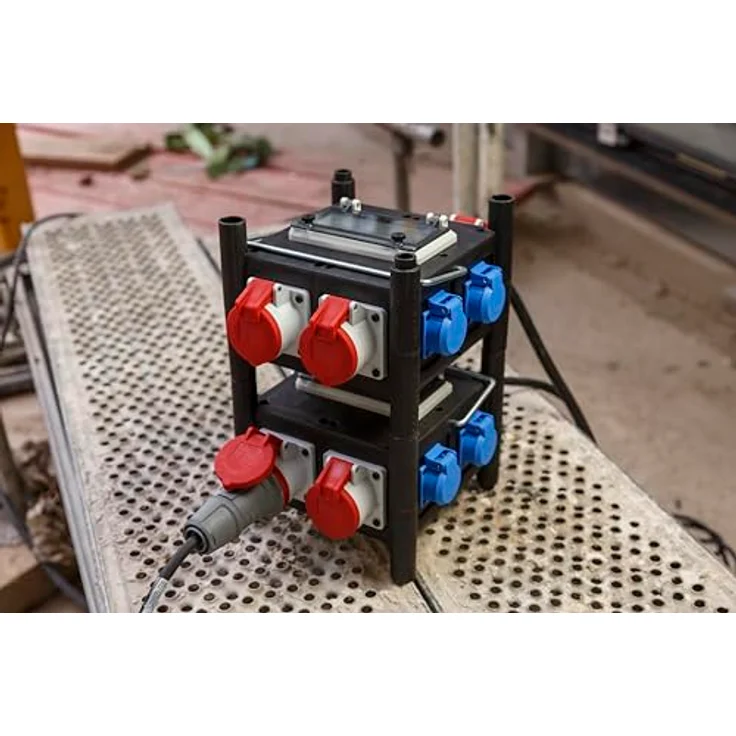 Kompakter Stromverteiler BSV 3-32 2 IP44 2m H07RN-F 5G4,0 - 2xE16A, 1xE 32A, 4x230V – Bild 6