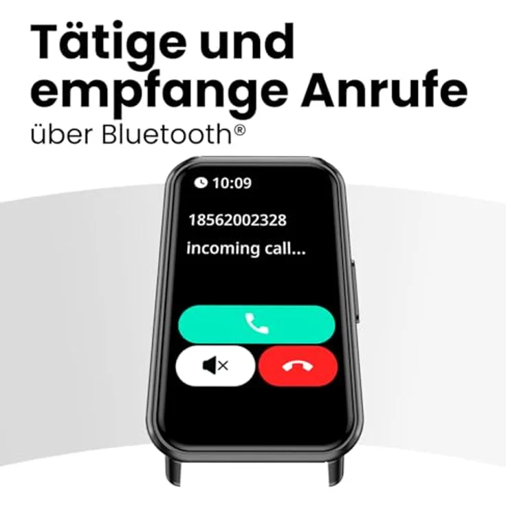 SPC Smartwatch 9654N (42.50 mm), Smartwatch mit integriertem Pulsmesser und benutzerfreundlicher Schnittstelle, schwarzes Design – Bild 5