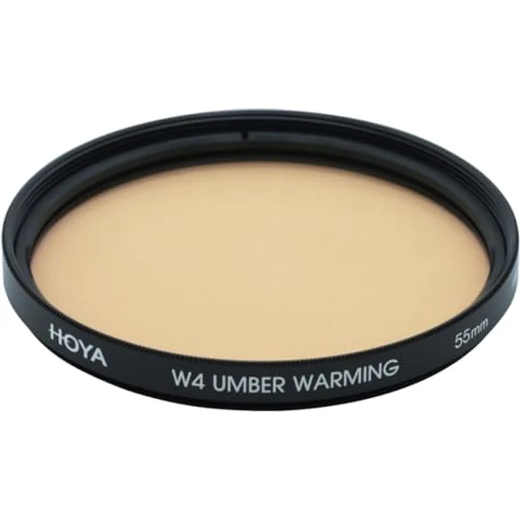 Hoya W4 UMBER WARMING 55mm, Farbkorrekturfilter für Kamera, ideal für Portraitaufnahmen – Bild 1