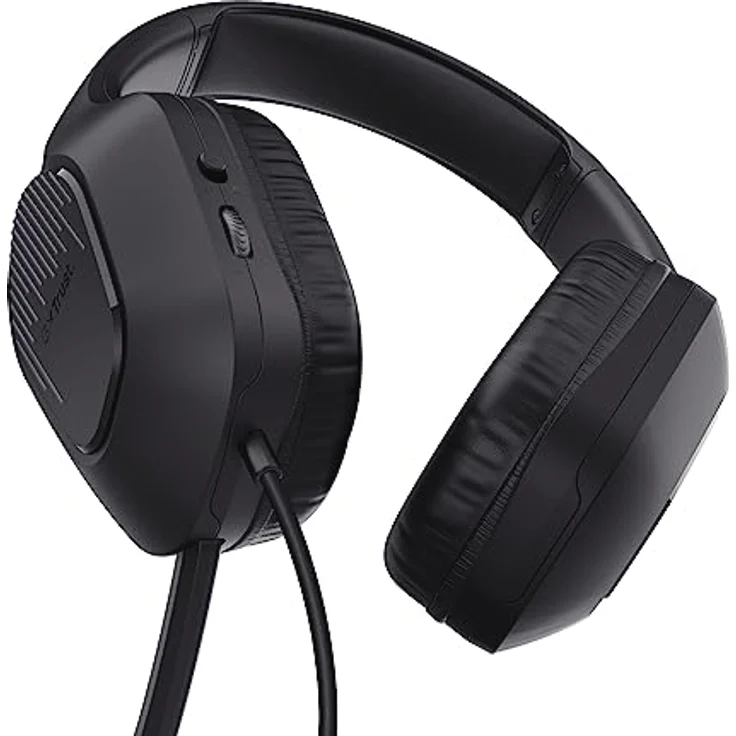 Trust Gaming GXT 790 Tridox Gaming PC Set - Leichtes Headset mit 50-mm-Treiber und 3,5-mm Klinke, Programmierbare USB Maus 200-6400 DPI, Mauspad, Gamer Setup für Computer/Laptop - Schwarz – Bild 3