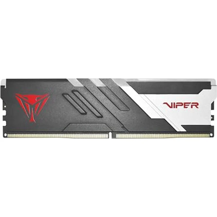 Patriot Memory Viper Venom RGB Single DDR5 RAM, 16GB 6000MHz CL30 mit schwarzem Hitzeschild – Bild 2