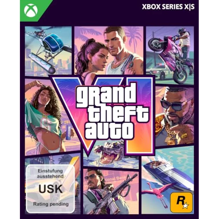 Grand Theft Auto VI GTA 6 – Xbox Series X & S | Download-Code in Box – Singleplayer-Action in Vice City & Leonida inkl. Vintage Vice City Pack – Bild 1