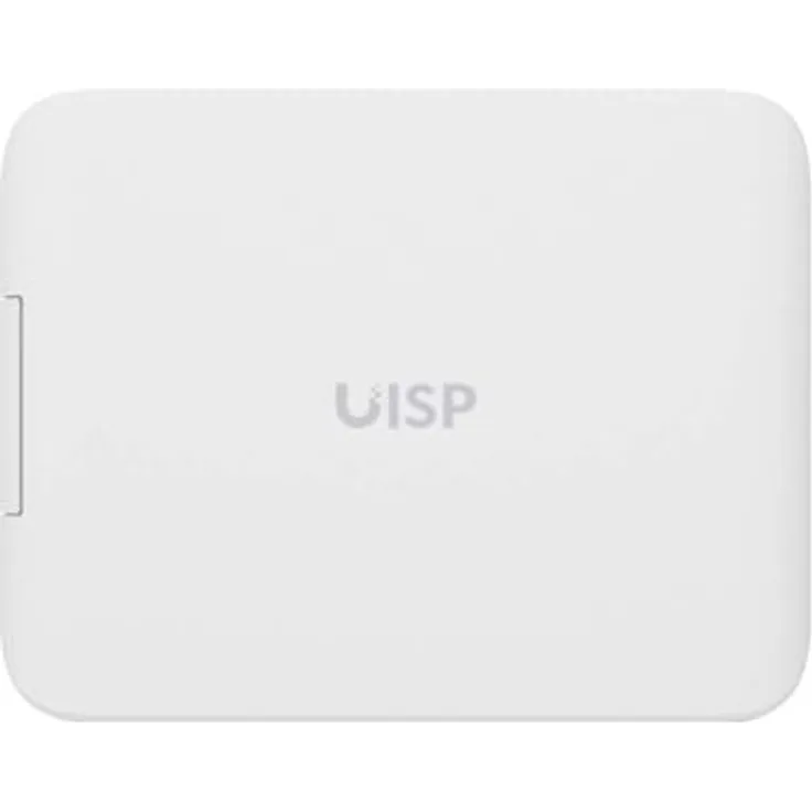 Ubiquiti UISP Box Plus, wetterfestes Netzwerkgerätegehäuse für UISP Switch Plus, weiß, IPX6, mechanisch robust
