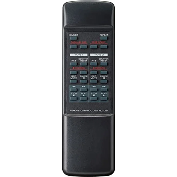 Teac W-1200(B) Doppelkassettendeck (Kassettenspieler, Aufnahme-Wiedergabe, Mikrofoneingang für Karaoke und Ansagen, USB-Ausgang für digitale Aufnahme auf PC-Mac, Konferenzprotokolle), Schwarz – Bild 3