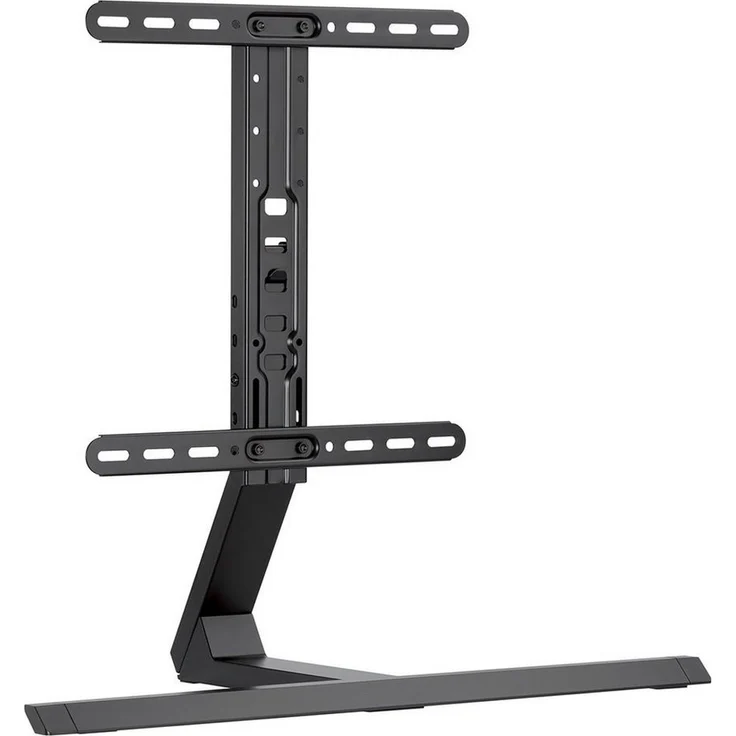 my wall HP37L TV-Standfuß, Höhenverstellbar, pulverbeschichtete Oberfläche, silber