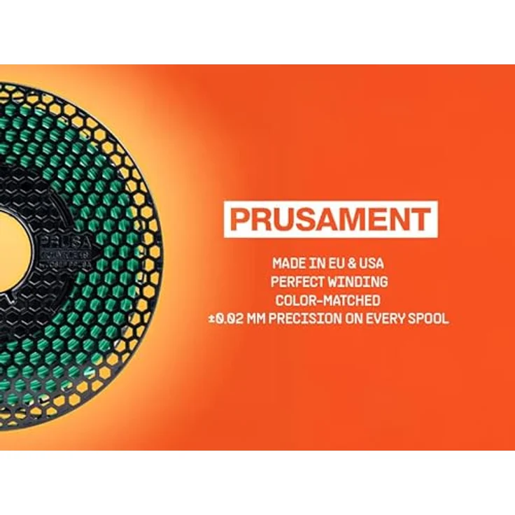 Prusa Prusament PLA Galaxy Silver 1kg, 3D Filament 1.75 mm, Silber, Grau, hohe Schichthöhe von 50 Mikrometer – Bild 7