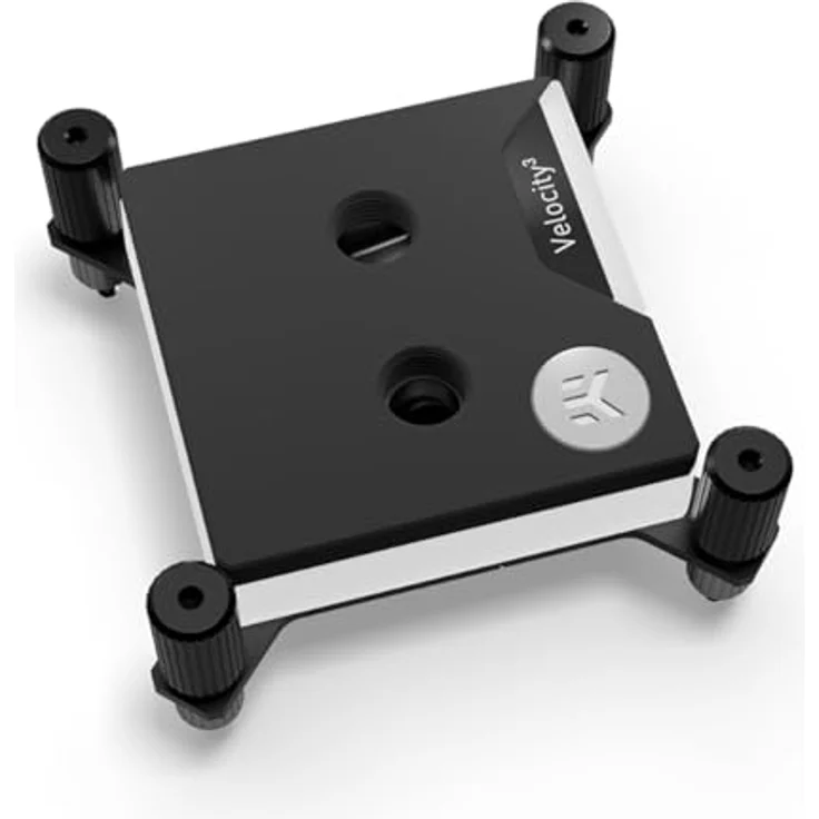 EKWB WAC Quantum Velocity3 1700/1851/AM5, CPU Wasserkühler aus Acetal, schwarz – Bild 1