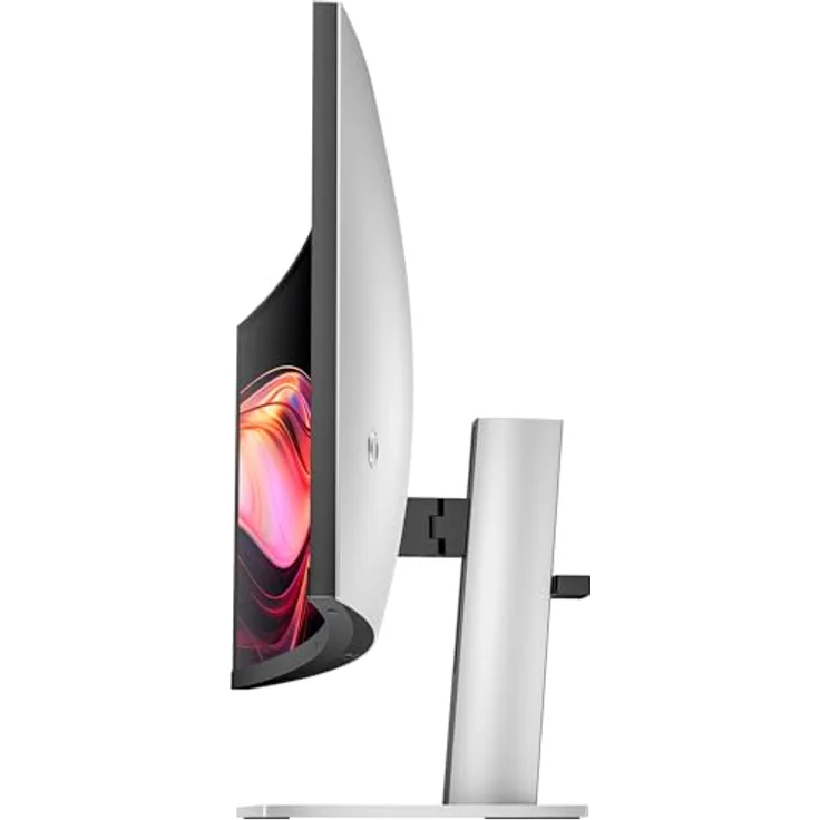 HP 734pm - Series 7 Pro - 34" gebogener Monitor - 3440x1440 WQHD @120 Hz - 400 cd/m² - Thunderbolt 4, HDMI, DisplayPort, USB-C - Lautsprecher - Schwarz, Silber – Bild 6