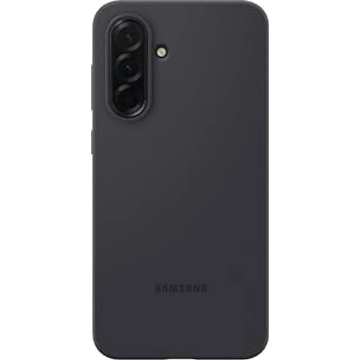 Samsung Silicone Case EF-PA366, Hülle für das Galaxy A36 5G, Silikon, stoßfest, dünn und griffig, Black