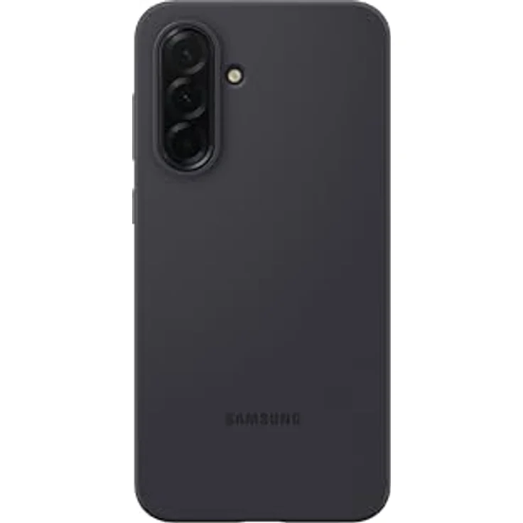 Samsung Silicone Case EF-PA366, Hülle für das Galaxy A36 5G, Silikon, stoßfest, dünn und griffig, Black – Bild 1