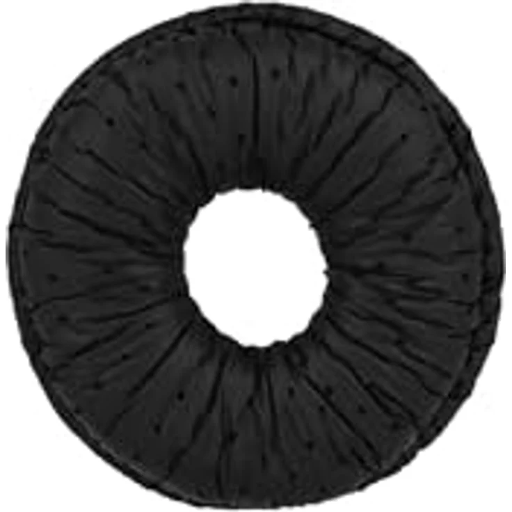 vhbw Ohrpolster für Plantronics 84692-02, 84691-02, CS520, CS510, schwarz, bequemes Schaumstoff/Kunststoff Material, einfache Montage, hoher Tragekomfort – Bild 2