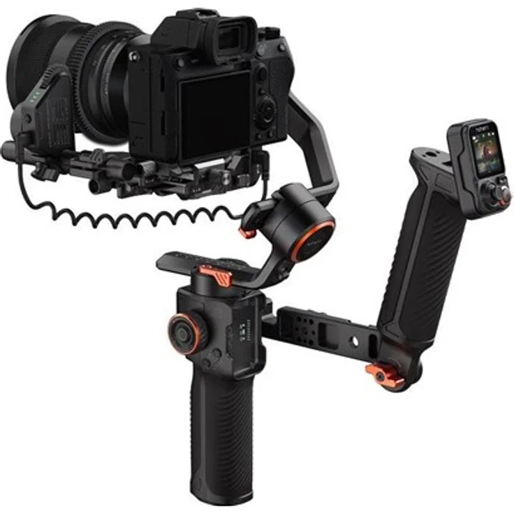 Hohem iSteady MT3 Pro Kit, 3-Achsen Gimbal für Kamera & Smartphone, 20 Stunden Akkulaufzeit, AI Tracking, abnehmbare Touchscreen-Fernbedienung