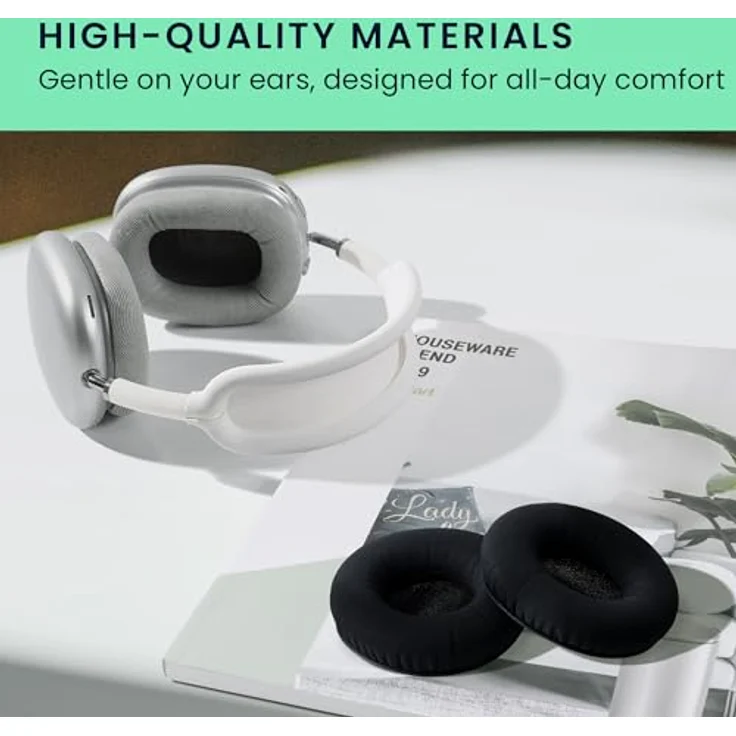 kwmobile Kopfhörer (2x Ohrpolster für Sennheiser Urbanite - Kunstleder Ersatz Ohr Polster für Overear Headphones) – Bild 6