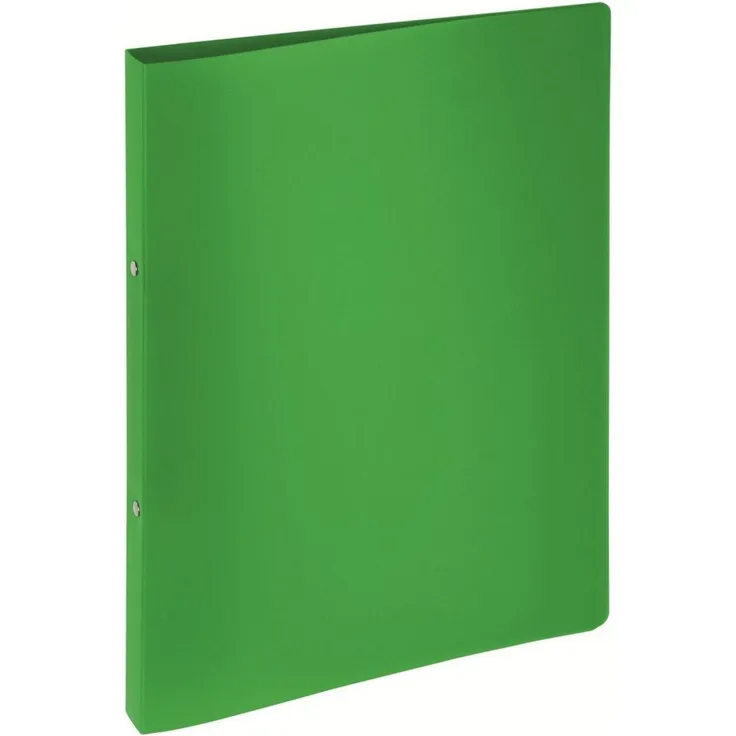 PAGNA Präsentationsordner, Ringbuch A4 grün aus PP mit 2-Ring-Mechanik