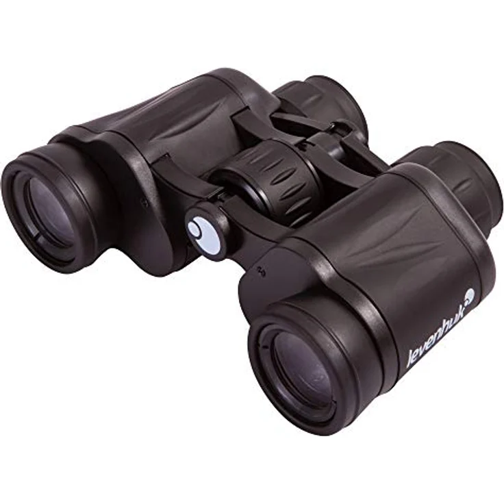 Levenhuk Atom 8x30 Fernglas, kompakt mit Porro-Prismen und Dioptrienverstellung – Bild 1