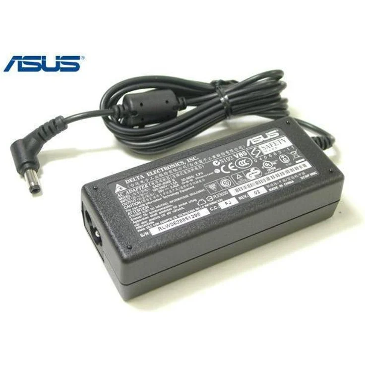 ASUS 04G266003164 AC-Adapter, 65 W Notebook Netzteil mit 3-PIN-Anschluss, Schwarz