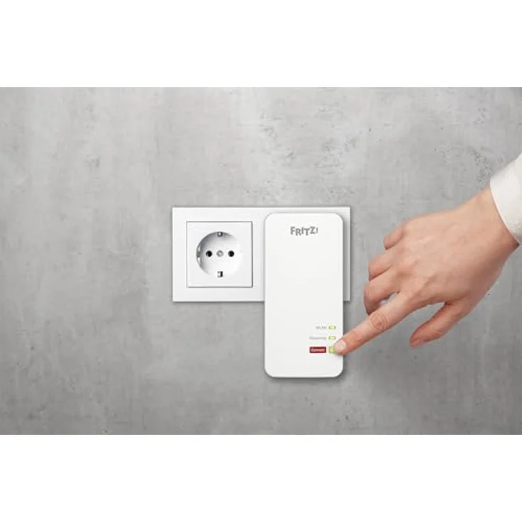 AVM Fritz!Powerline 1240 AX Single Adapter (Gigabit-Powerline mit Wi-Fi 6, WLAN-Access Point, ideal für Media-Streaming, HD-Videos, Internet-TV, 1.200 MBit/s, deutschsprachige Version) – Bild 5